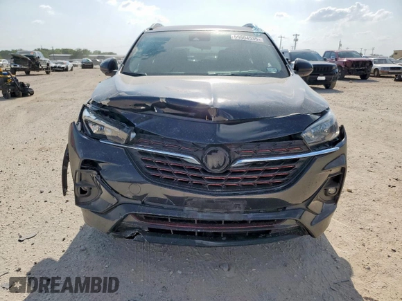 2020 Buick Encore GX Select with VIN KL4MMDSL6LB131635, listed as a Copart auction lot 59804535 with 74,959 mi miles and Salvage title. Bid and sale history available at DreamBid. Image 5.