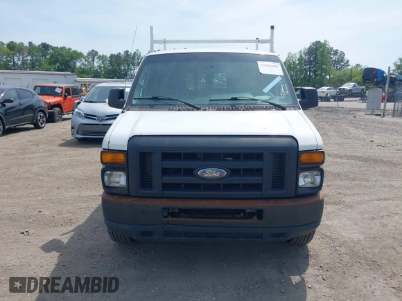 2014 Ford Econoline Cargo Commercial with VIN 1FTNE2EL6EDA22641, listed as a IAAI auction lot 42156425 with 233,745 mi miles. Bid and sale history available at carsss.com. Image 12.