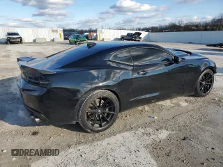 2017 Chevrolet Camaro 2SS with VIN 1G1FH1R74H0122406, listed as a Copart auction lot 87219574 with 104,464 mi miles and Salvage title. Bid and sale history available at DreamBid. Image 3.