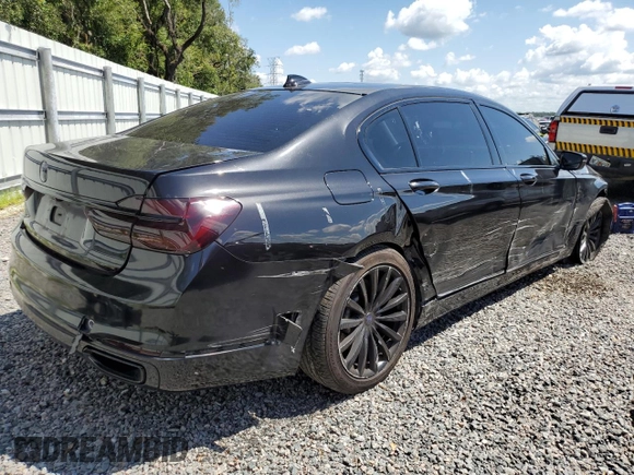 2019 BMW 7 Series 740i with VIN WBA7E2C51KB454698, listed as a Copart auction lot 67082613 with 10,000 mi miles. Bid and sale history available at carsss.com. Image 3.