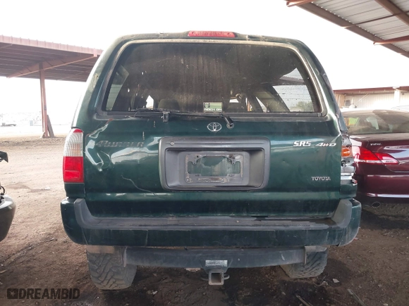 1999 Toyota 4Runner SR5 with VIN JT3HN86R0X0230192, listed as a IAAI auction lot 41279545 with 239,921 mi miles. Bid and sale history available at carsss.com. Image 16.