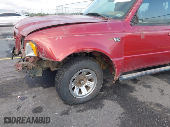 2004 Ford Ranger XLT Appearance with VIN 1FTYR44E24PB41493, listed as a IAAI auction lot 41929812 with 157,053 mi miles. Bid and sale history available at carsss.com. Image 13.