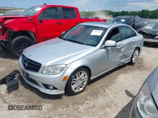 2009 Mercedes-Benz C 300 Sport with VIN WDDGF54XX9R052607, listed as a IAAI auction lot 39425683 with 210,180 mi miles and . Bid and sale history available at DreamBid. Image 17.