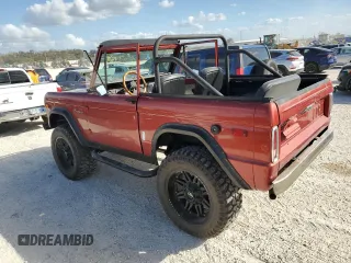 1966 Ford Bronco z VIN U13FL748451, wystawiony jako Copart lot #77091284 z przebiegiem 90 050 mil mil oraz Szkoda całkowita • Salvage title. Historia ofert i sprzedaży dostępna na DreamBid. Obrazek 2.