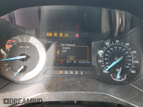 2018 Ford Edge SE with VIN 2FMPK4G99JBB94494, listed as a Copart auction lot 58980305 with 62,300 mi miles and Clean title. Bid and sale history available at DreamBid. Image 9.