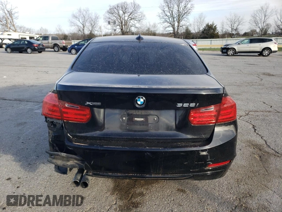2013 BMW 3 Series 328i xDrive with VIN WBA3B3C56DF541618, listed as a Copart auction lot 49342235 with 166,747 mi miles and Salvage title. Bid and sale history available at DreamBid. Image 6.