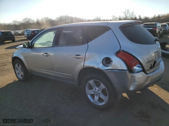 2004 Nissan Murano SL with VIN JN8AZ08W34W338003, listed as a Copart auction lot 88219755 with 235,760 mi miles and Salvage Title. Bid and sale history available at carsss.com. Image 2.