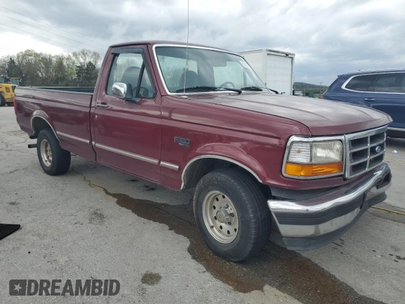 1996 Ford F-150 z VIN 1FTEF15N0TLA02185, wystawiony jako Copart lot #51459355 z przebiegiem 229 421 mil mil oraz Szkoda całkowita • Salvage title. Historia ofert i sprzedaży dostępna na DreamBid. Obrazek 4.