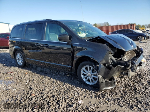 2019 Dodge Grand Caravan SXT with VIN 2C4RDGCG5KR519017, listed as a Copart auction lot 48545795 with 158,347 mi miles and Salvage Title. Bid and sale history available at carsss.com. Image 4.