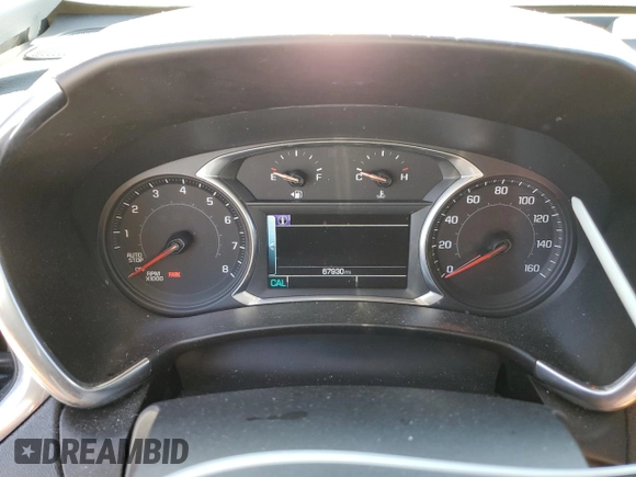 2018 Chevrolet Equinox Premier with VIN 2GNAXMEV7J6136122, listed as a Copart auction lot 54587755 with 67,930 mi miles and Salvage Title. Bid and sale history available at carsss.com. Image 9.