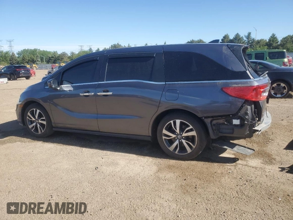 2019 Honda Odyssey EX-L z VIN 5FNRL6H79KB045249, wystawiony jako Copart lot #57108075 z przebiegiem 86 038 mil mil oraz Szkoda całkowita • Salvage title. Historia ofert i sprzedaży dostępna na DreamBid. Obrazek 2.