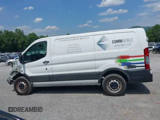 2021 Ford Transit Cargo with VIN 1FTYE1Y82MKA02296, listed as a IAAI auction lot 42377720 with 50,942 mi miles and . Bid and sale history available at DreamBid. Image 14.