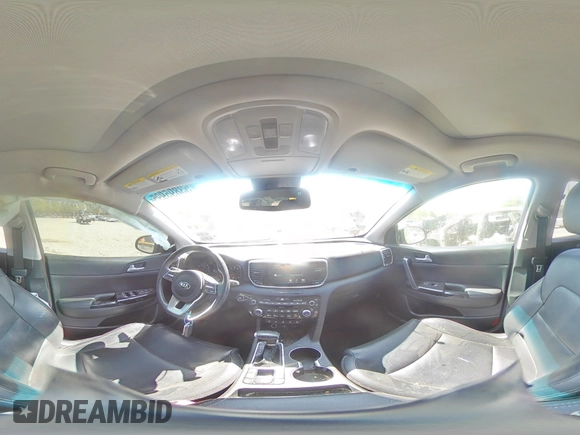 2021 Kia Sportage EX with VIN KNDPNCAC9M7936755, listed as a Copart auction lot 53895995 with 38,386 mi miles and Salvage title. Bid and sale history available at DreamBid. Image 15.