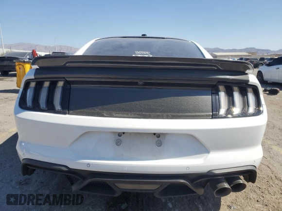 2019 Ford Mustang GT with VIN 1FA6P8CF3K5106281, listed as a Copart auction lot 59230645 with 76,999 mi miles and Salvage title. Bid and sale history available at DreamBid. Image 6.