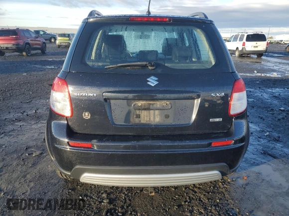 2009 Suzuki SX4 Man AWD with VIN JS2YB413896204560, listed as a Copart auction lot 84070084 with 128,015 mi miles and Salvage Title. Bid and sale history available at carsss.com. Image 6.
