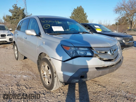 2008 Acura MDX Tech Pkg with VIN 2HNYD28388H517601, listed as a IAAI auction lot 41331658 with 172,246 mi miles. Bid and sale history available at carsss.com. Image 6.