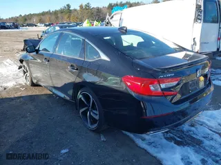 2018 Honda Accord Sedan Sport 1.5T with VIN 1HGCV1F39JA114596, listed as a IAAI auction lot 41466308 with 100,333 mi miles. Bid and sale history available at carsss.com. Image 3.