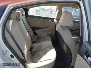 2017 Hyundai Accent SE with VIN KMHCT4AE0HU205730, listed as a IAAI auction lot 41695576 with 86,980 mi miles. Bid and sale history available at carsss.com. Image 8.