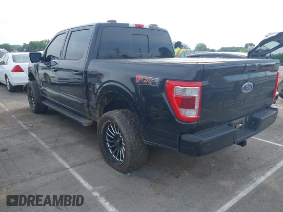 2023 Ford F-150 XL with VIN 1FTFW1E5XPFA81258, listed as a IAAI auction lot 42480441 with 34,950 mi miles and . Bid and sale history available at DreamBid. Image 3.