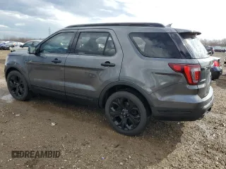 2019 Ford Explorer Sport with VIN 1FM5K8GT4KGB04107, listed as a Copart auction lot 51049395 with 88,800 mi miles and Salvage Title. Bid and sale history available at carsss.com. Image 2.