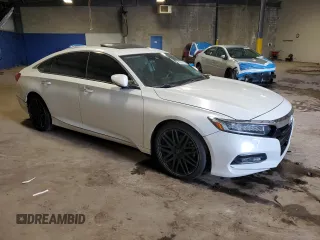 2019 Honda Accord Touring with VIN 1HGCV2F93KA005692, listed as a Copart auction lot 55985265 with 93,414 mi miles and Salvage title. Bid and sale history available at DreamBid. Image 4.