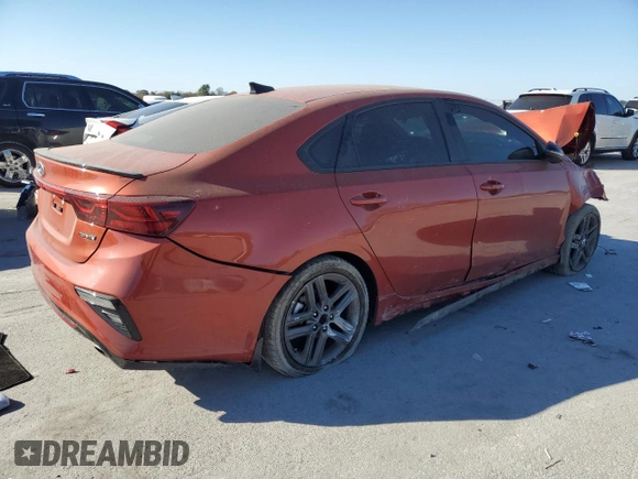 2021 Kia Forte GT-Line z VIN 3KPF34AD5ME388799, wystawiony jako Copart lot #57586455 z przebiegiem 51 264 mil mil oraz Szkoda całkowita • Salvage title. Historia ofert i sprzedaży dostępna na DreamBid. Obrazek 3.