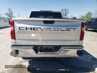 2020 Chevrolet Silverado 1500 LT with VIN 1GCUYDED4LZ226829, listed as a Copart auction lot 53317375 with 104,492 mi miles and Salvage Title. Bid and sale history available at DreamBid. Image 6.