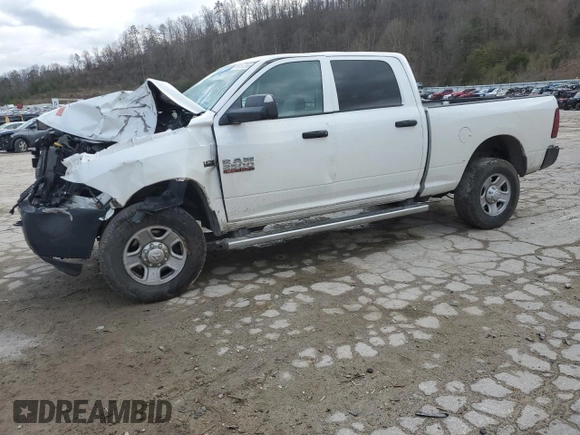 2014 Ram 2500 Tradesman with VIN 3C6TR5CTXEG318837, listed as a Copart auction lot 48057355 with 156,063 mi miles and Salvage title. Bid and sale history available at DreamBid. Image 1.