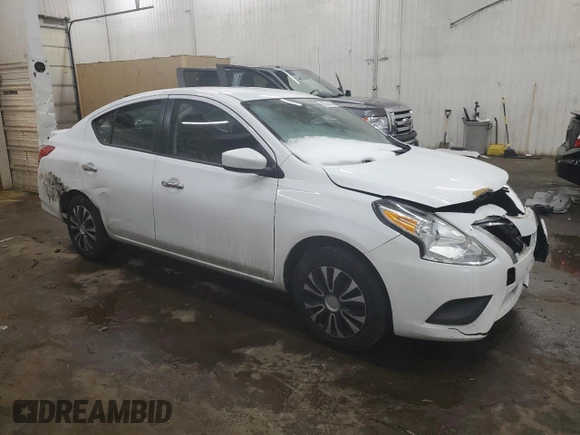 2019 Nissan Versa SV z VIN 3N1CN7AP9KL868736, wystawiony jako Copart lot #85784744 z przebiegiem 69 845 mil mil oraz Szkoda całkowita • Salvage title. Historia ofert i sprzedaży dostępna na DreamBid. Obrazek 4.
