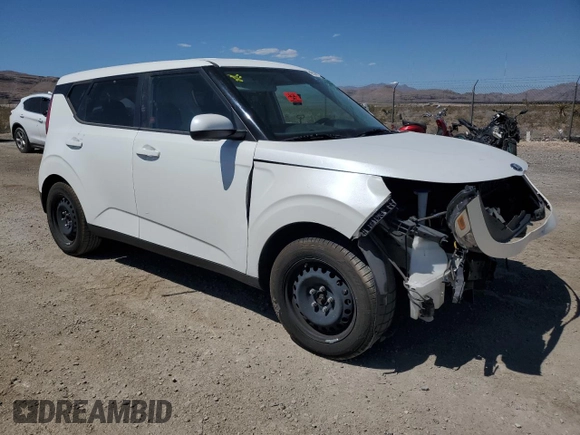 2020 Kia Soul LX with VIN KNDJ23AUXL7022908, listed as a Copart auction lot 69534614 with 79,052 mi miles and Salvage Title. Bid and sale history available at carsss.com. Image 4.