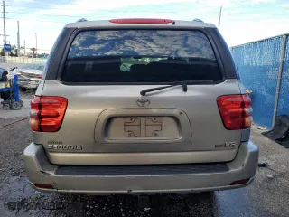 2002 Toyota Sequoia Limited with VIN 5TDZT38A62S098822, listed as a Copart auction lot 42230945 with 175,962 mi miles and Salvage Title. Bid and sale history available at carsss.com. Image 6.