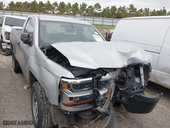 2018 Chevrolet Silverado 1500 Work Truck with VIN 1GCNCNEH4JZ378618, listed as a IAAI auction lot 40790011 with 57,933 mi miles. Bid and sale history available at carsss.com. Image 1.