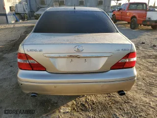 2005 Lexus LS 430 with VIN JTHBN36F255019469, listed as a Copart auction lot 84561244 with 225,468 mi miles and Salvage Title. Bid and sale history available at carsss.com. Image 6.