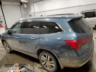 2016 Honda Pilot Elite with VIN 5FNYF6H00GB127495, listed as a Copart auction lot 49989585 with 115,037 mi miles and Salvage Title. Bid and sale history available at carsss.com. Image 2.