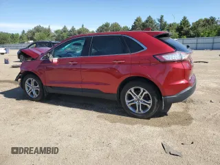 2015 Ford Edge Titanium z VIN 2FMTK3K80FBB76738, wystawiony jako Copart lot #56883875 z przebiegiem 66 197 mil mil oraz Szkoda całkowita • Salvage title. Historia ofert i sprzedaży dostępna na DreamBid. Obrazek 2.