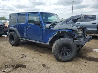 2009 Jeep Wrangler Unlimited Rubicon with VIN 1J4GA69199L713060, listed as a Copart auction lot 58543595 with 159,981 mi miles and Clean title. Bid and sale history available at DreamBid. Image 4.