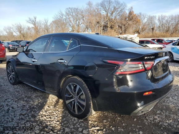 2019 Nissan Maxima SR with VIN 1N4AA6AV6KC379799, listed as a Copart auction lot 85345924 with 43,609 mi miles and Salvage Title. Bid and sale history available at carsss.com. Image 2.