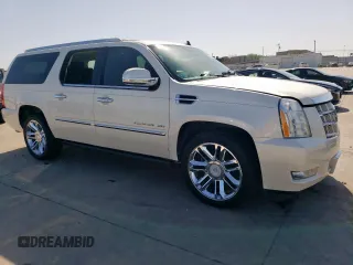 2011 Cadillac Escalade ESV Platinum z VIN 1GYS3KEF0BR265020, wystawiony jako Copart lot #52310575 z przebiegiem 122 949 mil mil oraz Czysty tytuł • Clean title. Historia ofert i sprzedaży dostępna na DreamBid. Obrazek 4.