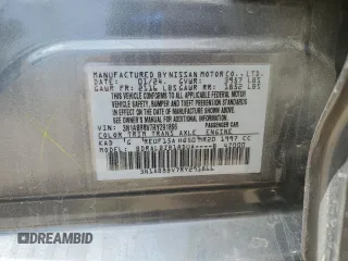 2024 Nissan Sentra S with VIN 3N1AB8BV7RY291866, listed as a Copart auction lot 58578065 with 40,751 mi miles and Salvage title. Bid and sale history available at DreamBid. Image 12.