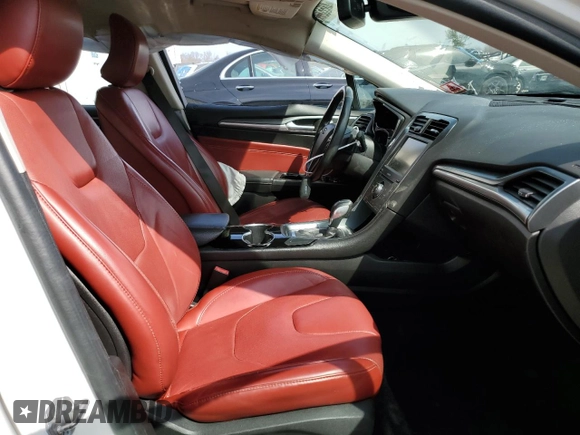 2015 Ford Fusion Titanium with VIN 3FA6P0D95FR164809, listed as a Copart auction lot 48552925 with 110,972 mi miles and Salvage Title. Bid and sale history available at carsss.com. Image 7.