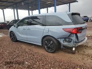 2024 Honda Odyssey Sport with VIN 5FNRL6H73RB031390, listed as a Copart auction lot 48000015 with 13,351 mi miles and Salvage Title. Bid and sale history available at DreamBid. Image 2.