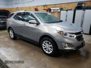 2018 Chevrolet Equinox LT with VIN 3GNAXSEV3JL115400, listed as a Copart auction lot 50221625 with 107,210 mi miles and Clean Title. Bid and sale history available at DreamBid. Image 4.
