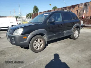2007 Hyundai Tucson SE with VIN KM8JN12DX7U633017, listed as a Copart auction lot 77671904 with 257,367 mi miles and Clean Title. Bid and sale history available at carsss.com. Image 1.
