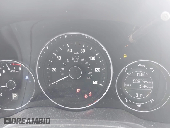 2022 Honda HR-V LX with VIN 3CZRU5H31NM718291, listed as a IAAI auction lot 42441239 with 8,753 mi miles and . Bid and sale history available at DreamBid. Image 7.