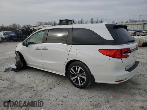 2024 Honda Odyssey Touring z VIN 5FNRL6H81RB063067, wystawiony jako Copart lot #49789175 z przebiegiem 16 581 mil mil oraz Szkoda całkowita • Salvage title. Historia ofert i sprzedaży dostępna na DreamBid. Obrazek 2.