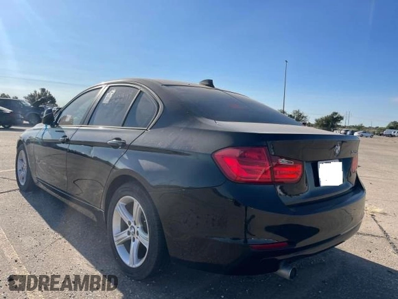 2015 BMW 3 Series 320i with VIN WBA3B1C5XFP681351, listed as a Copart auction lot 76901374 with 53,948 mi miles and Clean Title. Bid and sale history available at carsss.com. Image 3.