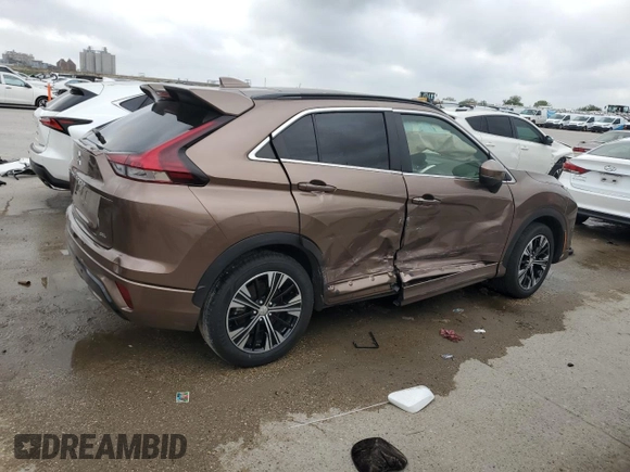 2022 Mitsubishi Eclipse Cross SE с VIN JA4ASWAA7NZ047483, выставлен на аукционе Copart как лот 51281385 с пробегом 35 393 миль миль и Списание • Salvage title. История ставок и продаж доступна на DreamBid. Изображение 3.