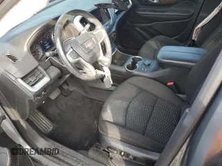 2020 GMC Terrain SLE with VIN 3GKALTEV3LL129153, listed as a Copart auction lot 44145915 with 51,472 mi miles and Salvage Title. Bid and sale history available at DreamBid. Image 7.