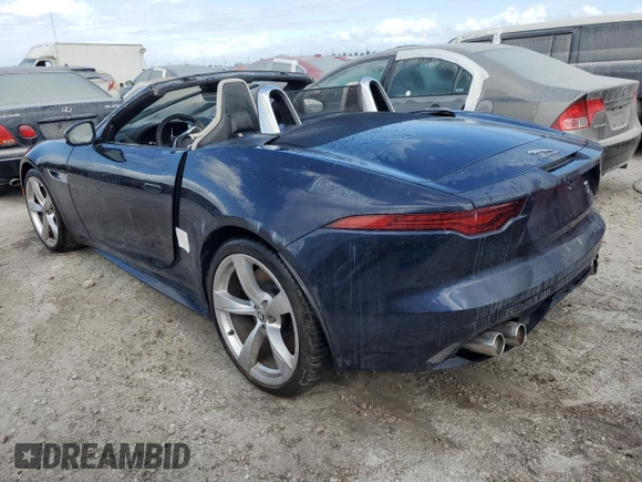 2024 Jaguar F-Type with VIN SAJDF5EE4RCK83713, listed as a Copart auction lot 74660014 with Not Provided miles and Non Repairable. Bid and sale history available at DreamBid. Image 2.
