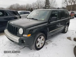 2010 Jeep Patriot Limited with VIN 1J4NF4GB6AD642911, listed as a Copart auction lot 88147525 with 136,186 mi miles and Clean Title. Bid and sale history available at carsss.com. Image 1.